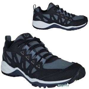 Merrell Shoes | New Merrell Lulea Womens Lace Up Hiking Shoes Sneakers Black | Color: Black/Gray | Size: 6 | Angelva1304's Closet